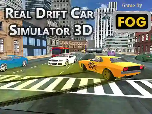 Cluiche Real Drift Car Simulator 3d ar líne