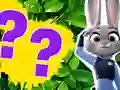Cluiche Kids Quiz: What Do You Know About Zootopia ar líne