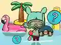 Cluiche Kids Quiz: Animal In Water ar líne