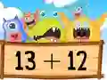 Cluiche Monster Math ar líne