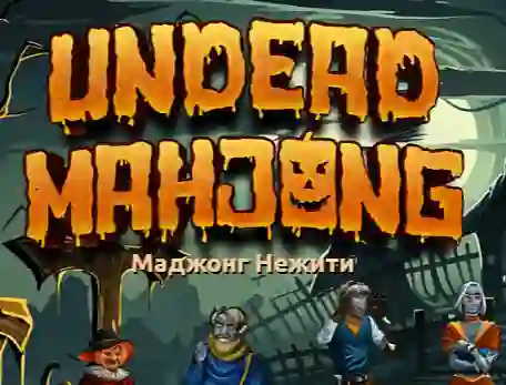 Cluiche Undead Mahjong ar líne