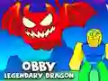 Cluiche Obby Legendary Dragon ar líne