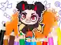 Cluiche Coloring Book: Avatar World Cute Devil ar líne