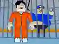 Cluiche Obby: Escape from Barry Prison ar líne