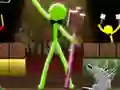 Cluiche FNF Rush E : Animation vs. Minecraft ar líne