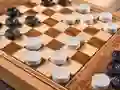 Cluiche Checkers Two Player ar líne