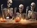 Cluiche Halloween Skeleton Colony Escape ar líne