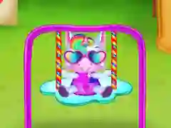 Cluiche Newborn Unicorn Daycare ar líne