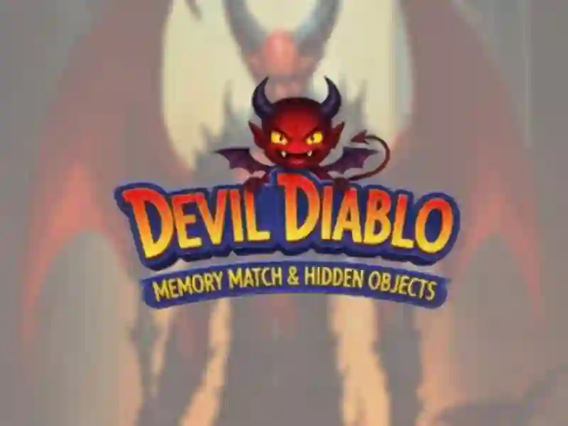 Cluiche Devil Diablo Memory Match & Hidden Objects ar líne