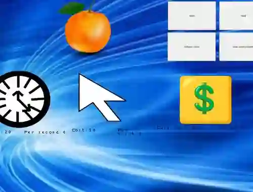 Cluiche Mandarine Clicker ar líne
