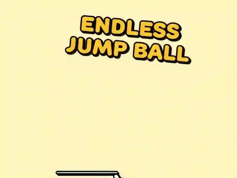 Cluiche Endless Jump Ball ar líne