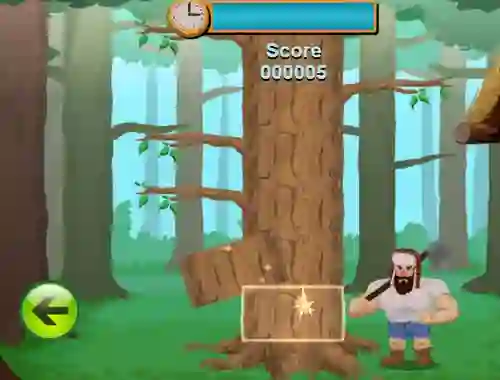 Cluiche Wood Chopping ar líne
