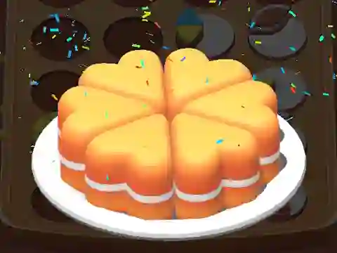 Cluiche Cake Match Puzzle ar líne
