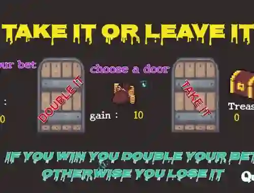 Cluiche Take It Or Leave It ar líne