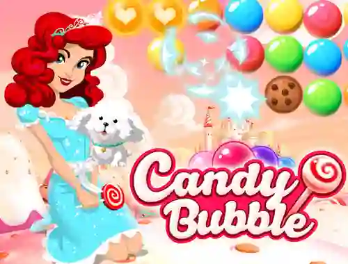 Cluiche Candy Bubble ar líne