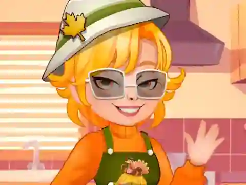Cluiche Roxie's Kitchen Thanksgiving Cupcake ar líne