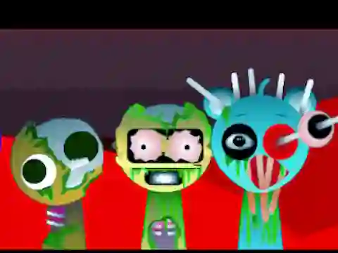 Cluiche Sprunki Music Scary Beat Box ar líne