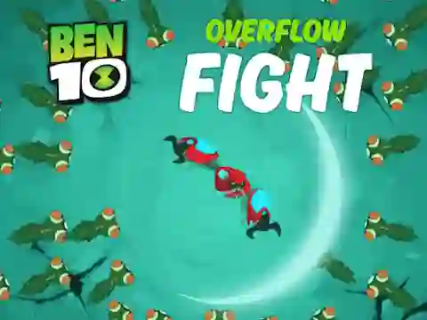 Cluiche Ben 10 Overflow Fight ar líne