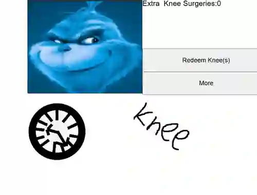 Cluiche Knee Surgery Clicker ar líne