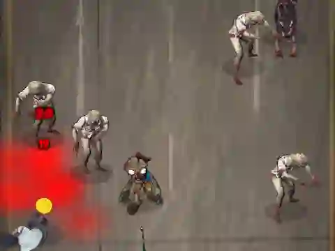 Cluiche Zombie Defense Survival ar líne
