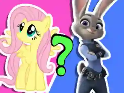 Cluiche Kids Quiz: Animal Ladies ar líne
