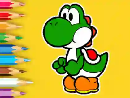 Cluiche Coloring Book: Yoshi Fishing Day ar líne