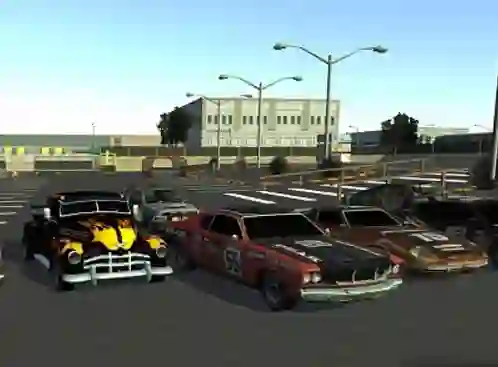 Cluiche RealDerby: Royal battle on the car ar líne