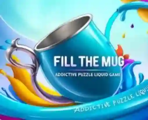 Cluiche Fill the Mug Addictive Puzzle Liquid Game ar líne