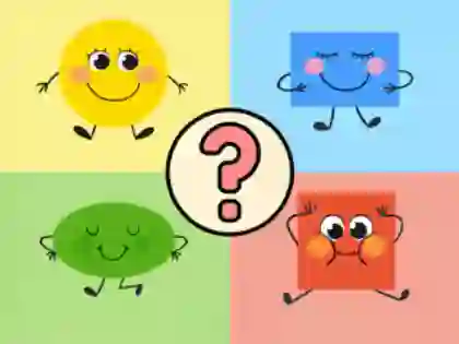 Cluiche Kids Quiz: Shapes Fun ar líne