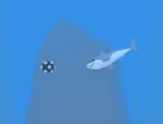 Cluiche Lonely Shark Frenzy ar líne