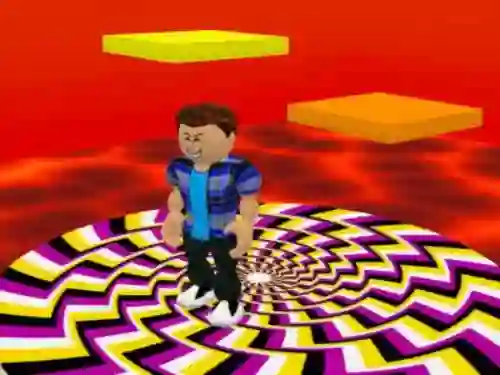 Cluiche Roblox: Parkour Lava ar líne