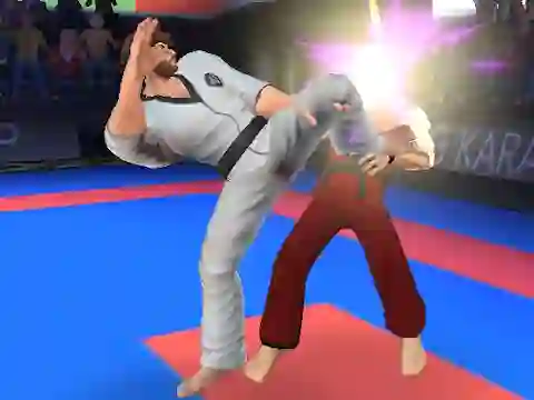 Cluiche Karate Fighter ar líne