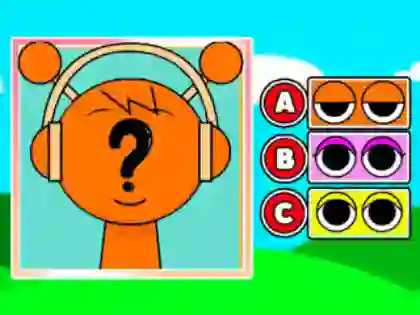 Cluiche Kids Quiz: Sprunki Fandom Quiz ar líne