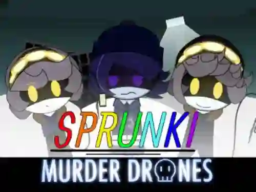 Cluiche Sprunki: Murder Drones ar líne