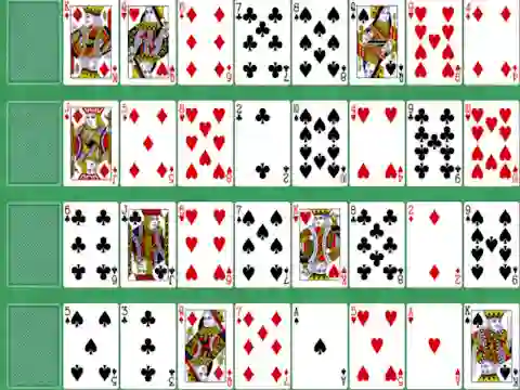 Cluiche Cards: Solitaire Carpet ar líne
