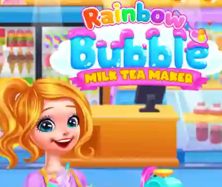 Cluiche Rainbow Bubble Milk Tea Maker ar líne