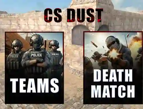 Cluiche CS Dust ar líne