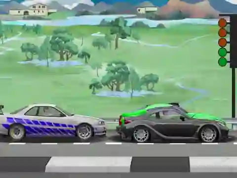 Cluiche Street Racer 2 ar líne