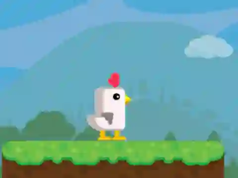 Cluiche Chicken Scream Race ar líne