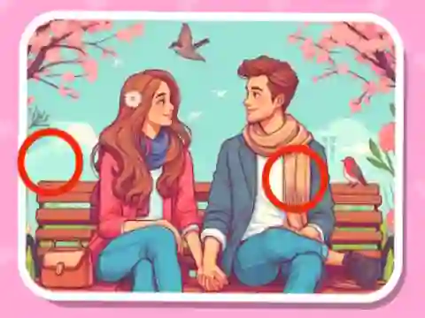 Cluiche Find the Differences Couples ar líne