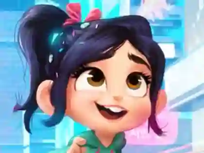 Cluiche Jigsaw Puzzle: Vanellope ar líne