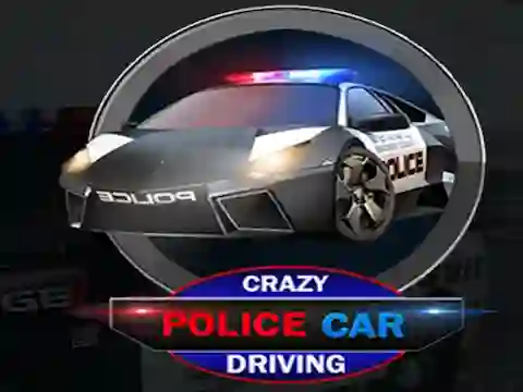 Cluiche Crazy Police Car Driving ar líne