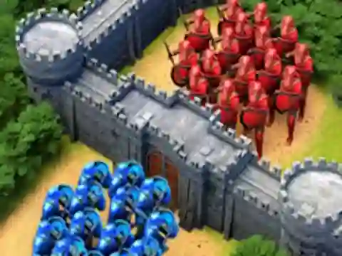 Cluiche Army Fight 3D ar líne