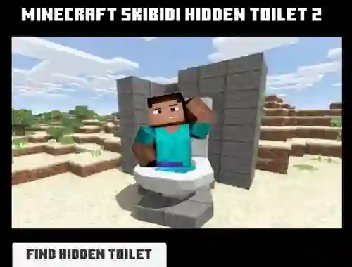 Cluiche Minicraft Skibidi Hidden Toilet 2 ar líne