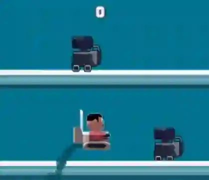 Cluiche Skibidi Toilet Jump ar líne