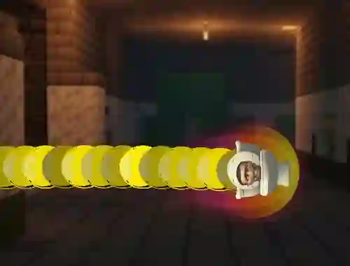 Cluiche Skibidi Toilet Snake.io in Minecraft ar líne