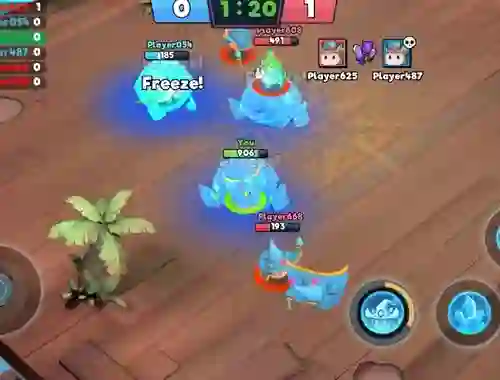 Cluiche Mobile Legends Slime 3v3 ar líne