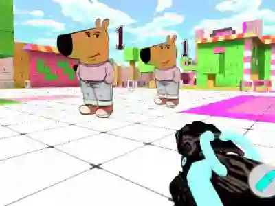 Cluiche Sandbox Playground 3D ar líne