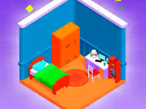Cluiche Crazy Merge Room ar líne