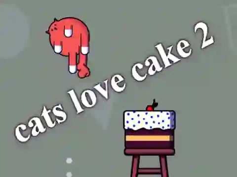 Cluiche Cats Love Cake 2 ar líne